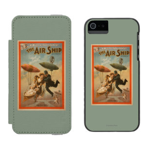Musikalisches Schwankkomödie, The Air Ship Theatre Incipio Watson™ iPhone 5 Geldbörsen Hülle