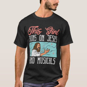 Musikalisches Theater am Broadway Fans von Jesus & T-Shirt