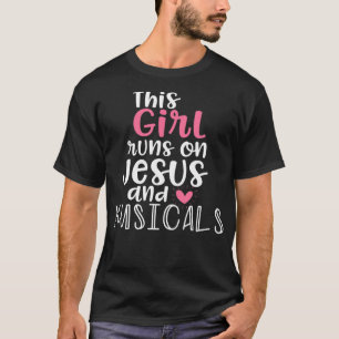 Musikalisches Theater Geschenke Teen Girl läuft au T-Shirt