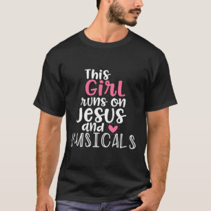 Musikalisches Theater Geschenke Teen Girl läuft au T-Shirt