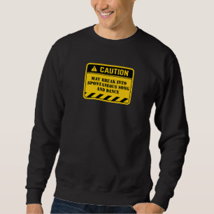 Musikalisches Theater Pantomime Panto Song & Da Sweatshirt
