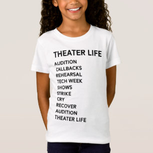 Musikalisches Theater Theater-Leben-lustiges T-Shirt