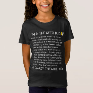 Musikalisches Theater verrücktes T-Shirt