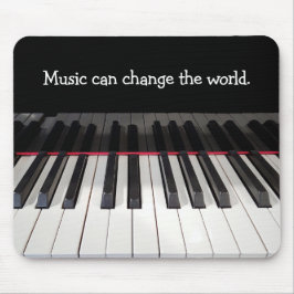 Musikangebot auf Klaviertasten Mousepad