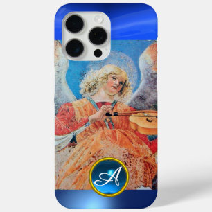 MUSIKANGEL, Blaue Saphir-Gemstone-Monogramm Case-Mate iPhone Hülle
