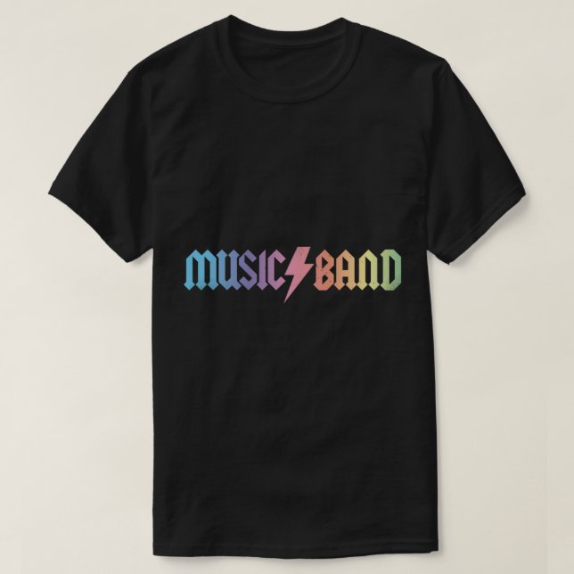 Musikband Classic T - Shirt (Design vorne)