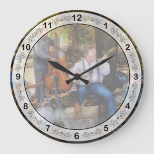 Musikband - Die Band kommt wieder zusammen Große Wanduhr