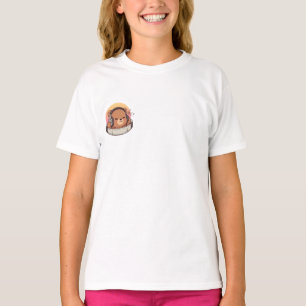 Musikbär-Kinder-Kopfhörer T-Shirt