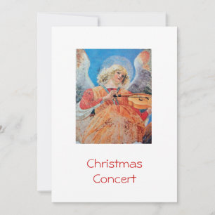 MUSIKCHRISTMAS ANGEL FEIERTAGSKARTE