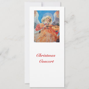 MUSIKCHRISTMAS ANGEL FEIERTAGSKARTE