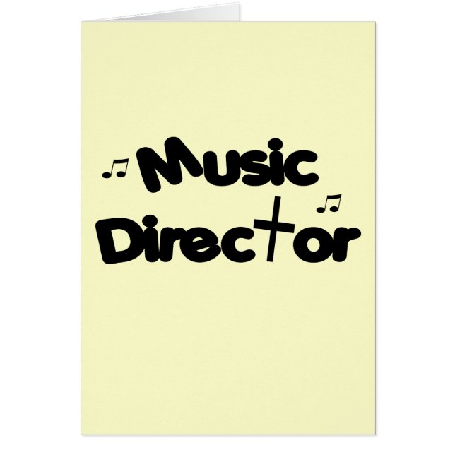 Musikdirektor (Vorne)