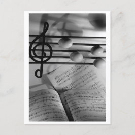 Musikeier Postkarte