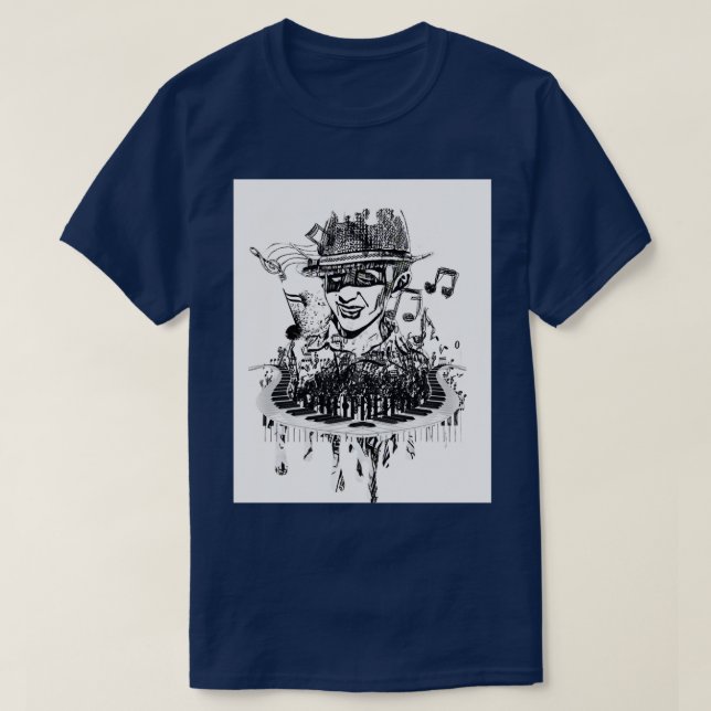 Musiker 1 T-Shirt (Design vorne)