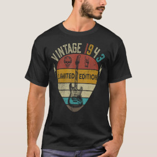 Musiker 80. Geburtstag Best of 1943 T-Shirt