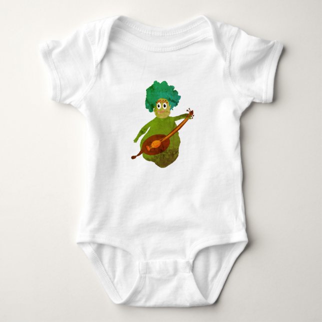 Musiker aus einer anderen Dimension Baby Bodysuit Strampler (Vorderseite)