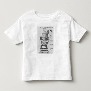 Musiker, der ein crouth spielt kleinkind t-shirt