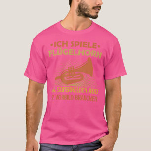 Musiker Flugelhorn Trumpet Musical Instrument Orc T-Shirt