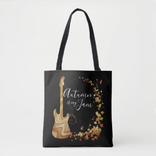 Musiker Gitarrentasche Herbst ist meine Jam Music