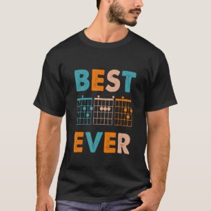 Musiker Gitarrist Best Vater je Vatertag T-Shirt