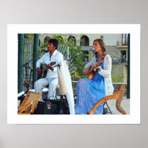Musiker in Spanien Poster
