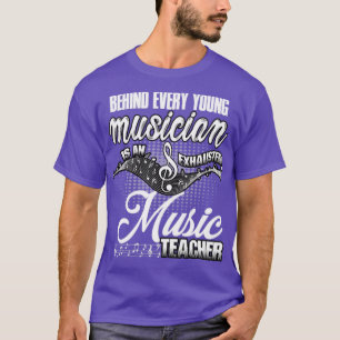 Musiker ist ein erschöpfter Musiklehrer T-Shirt