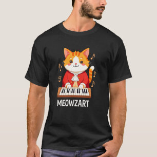 Musiker Katze Meowzart Musik & Katzenliebhaber Kit T-Shirt