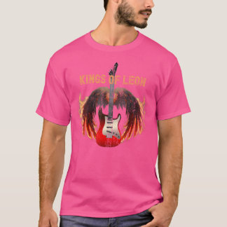 Musiker Leons King Gitarre Retro Funny Vintag für T-Shirt