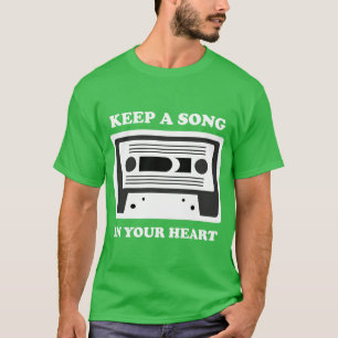 Musiker Musik Ist Mein Leben Rock Geschenk retro T-Shirt