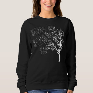 Musiker Musiklehrer Student Musikalische Note Sweatshirt