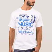 Musiker Musikliebhaber Wortwolke