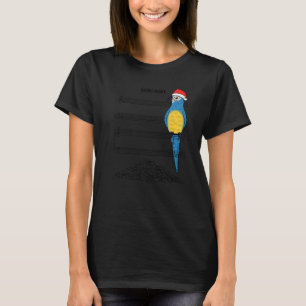 Musiker Parrot I Silent Night I Blue geworfen Mac T-Shirt