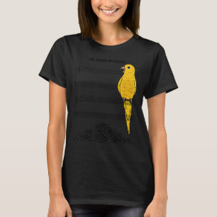 Musiker Parrot I sound of Silence I Golden Constru T-Shirt