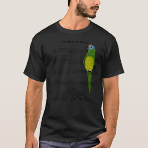 Musiker Parrot I Sound of Silence I Peach fronted T-Shirt