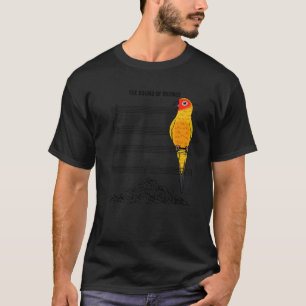 Musiker Parrot I sound of Silence I Sun Conture T-Shirt