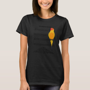 Musiker Parrot I sound of Silence I Sun Conture T-Shirt