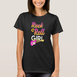 Musiker Rock and Roll Mädchen Frauen sagen Musik G T-Shirt