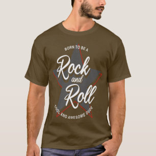 Musiker Rockn Roll Guitar Hardrock Premium T-Shirt