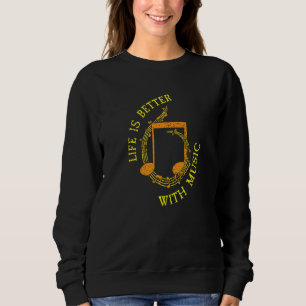 Musiker Sänger Komponist Songwriter Sweatshirt