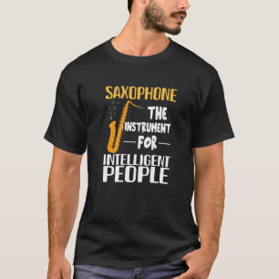 Musiker Saxophon: Instrument für Intelligente T-Shirt