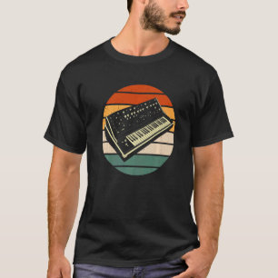 Musiker Synthesizer Player Music Retro Synthesiz T-Shirt