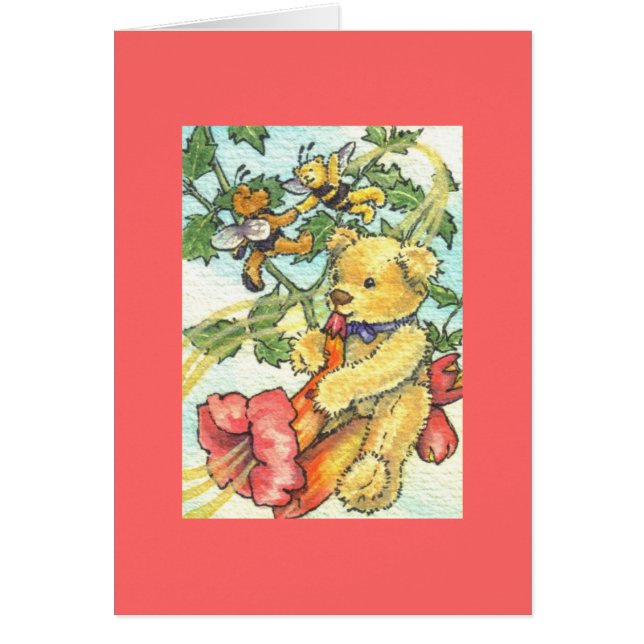 Musiker-Teddybär-Raum-Anmerkung (Vorne)