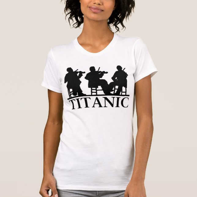Musiker von Titanic T-Shirt (Vorderseite)