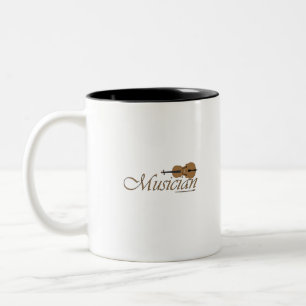 Musiker Zweifarbige Tasse