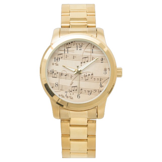 Musikergebnis Armbanduhr (Vorderseite)