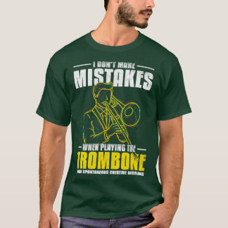Musikergeschenk Trombone Musikinstrument Tromboni T-Shirt