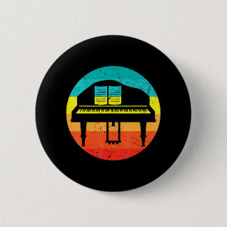 Musikerin Pianist Keyboard Player Piano Button