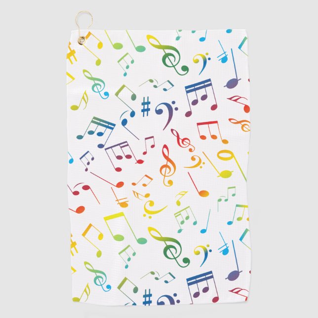Musikermerke 4 golfhandtuch (Vorderseite)