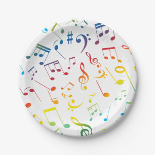 Musikermerke 4 pappteller