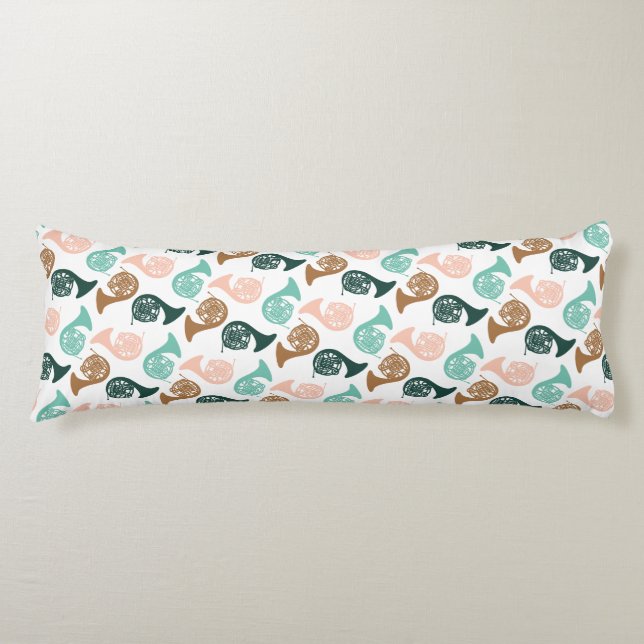 Musikermusikband Orchester der französischen Horn- Seitenschläferkissen (Vorderseite)