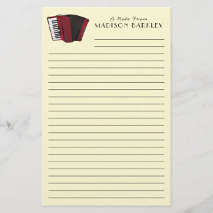 Musikermusiklehrer Briefpapier